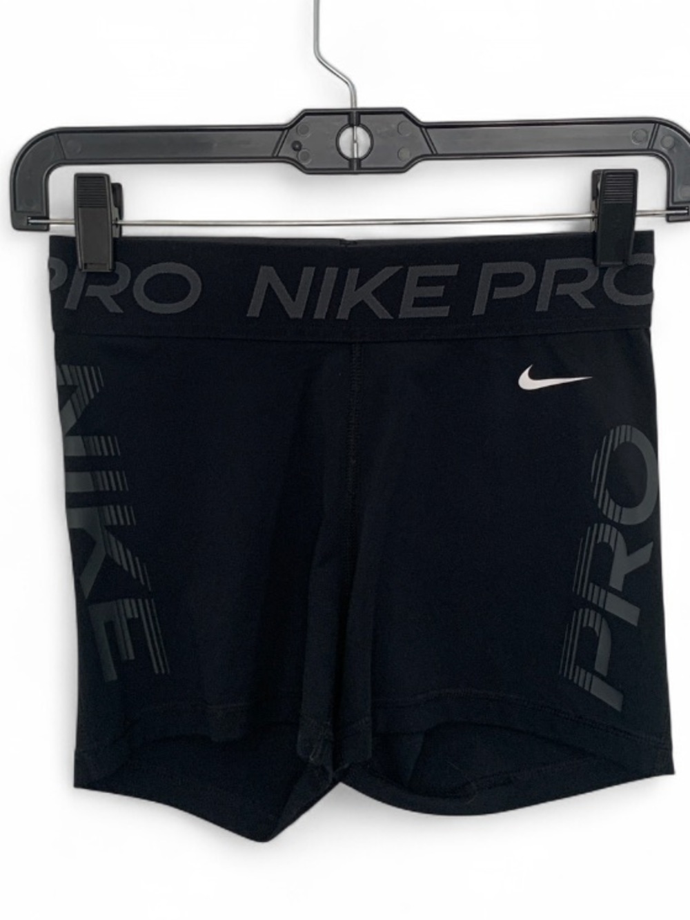 Nike Pro Black Women's Compression Athletic Workout Shorts